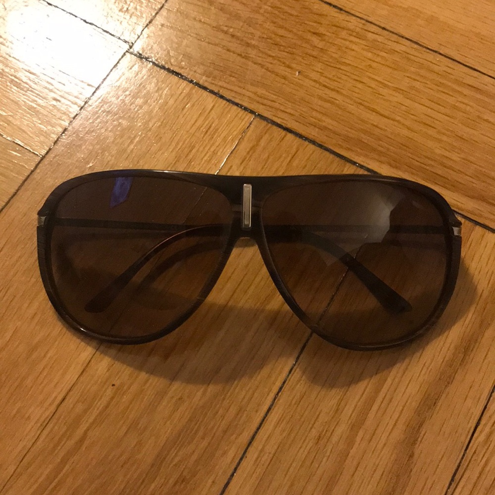 Versace tortoise shell aviator sunglasses